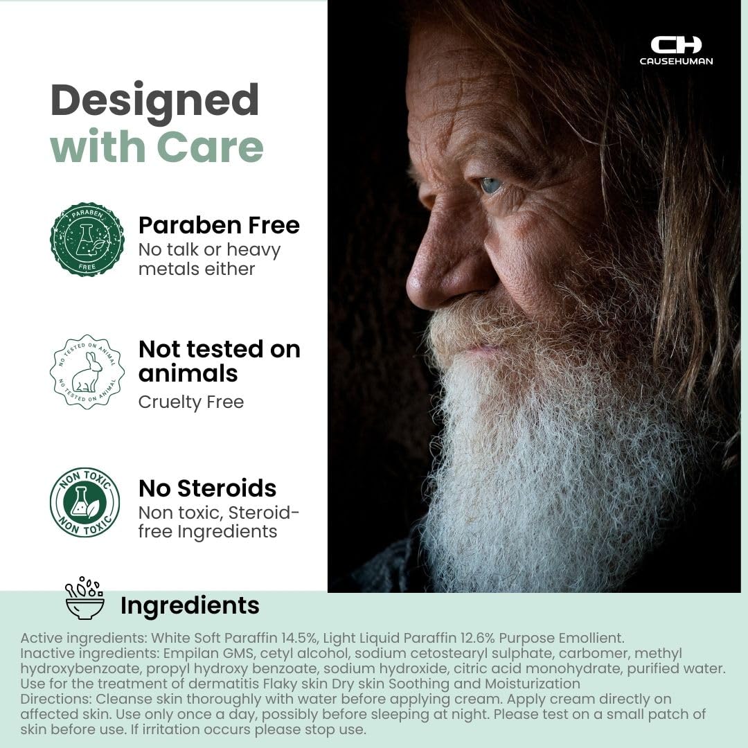 Emballage pratique et design du pot de Crème Phimosis Cause Human.