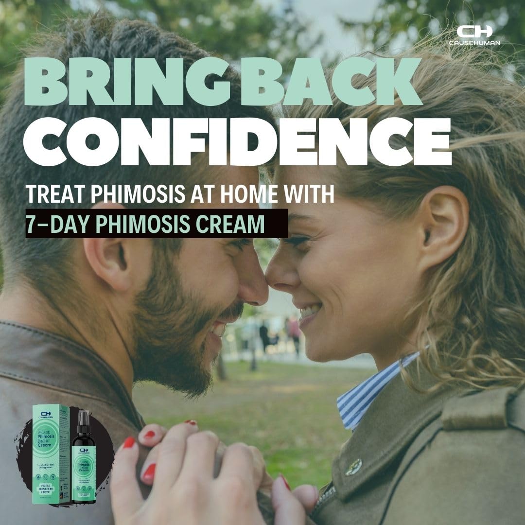 Crème Phimosis Cause Human sans stéroïdes pour une approche sûre.