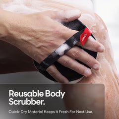Accessoire bain Caveem, gommage corporel pratique et durable.