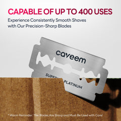 Revêtement anti-corrosion des lames Caveem pour une longévité accrue.