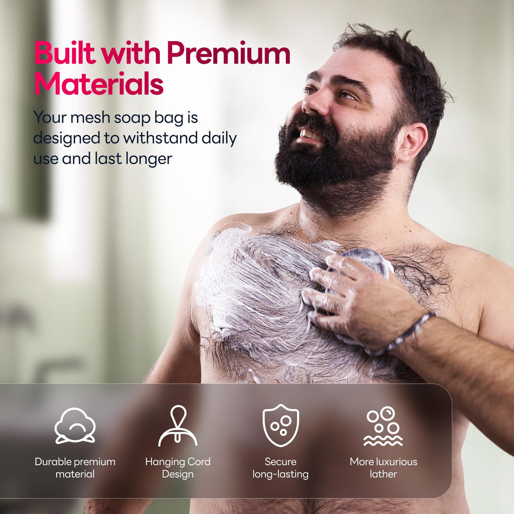CAVEEM sac à savon pratique en voyage, essentiel pour la douche