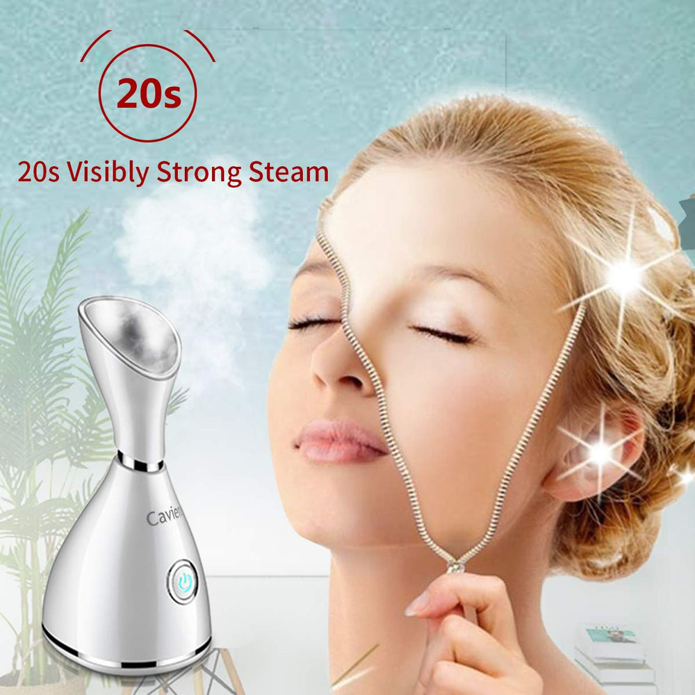 Caviens Nwsw brume chaude visage, sensation réconfortante et nettoyage en profondeur.