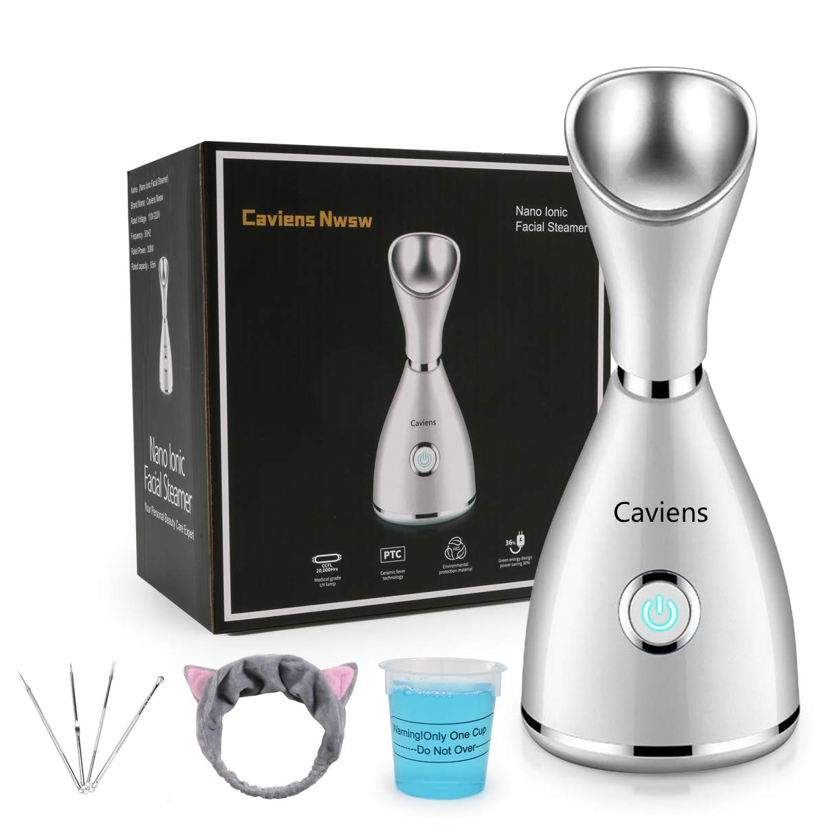 Caviens Nwsw vaporisateur visage nano-ionic, hydratation efficace et pores mieux ouverts.