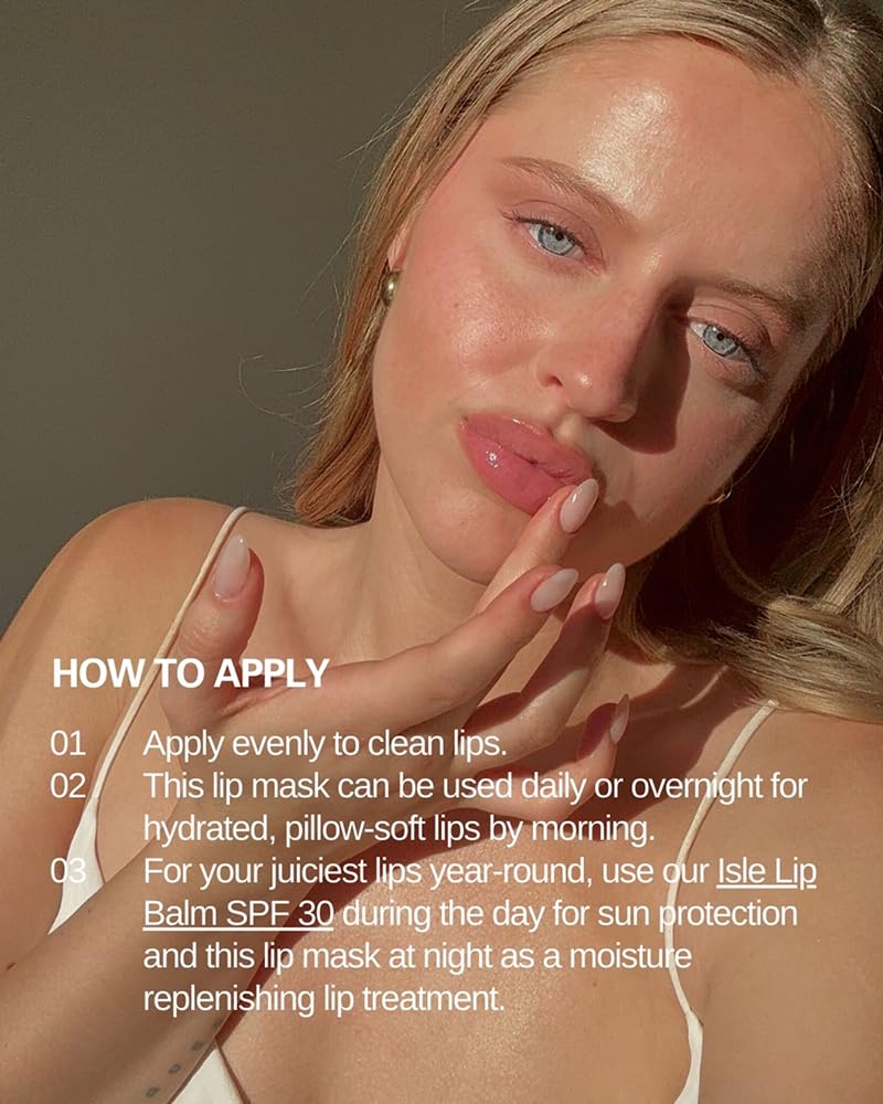 Cay Skin Deepwater Lip Mask ingrédients marins et beurres nourrissants pour les lèvres