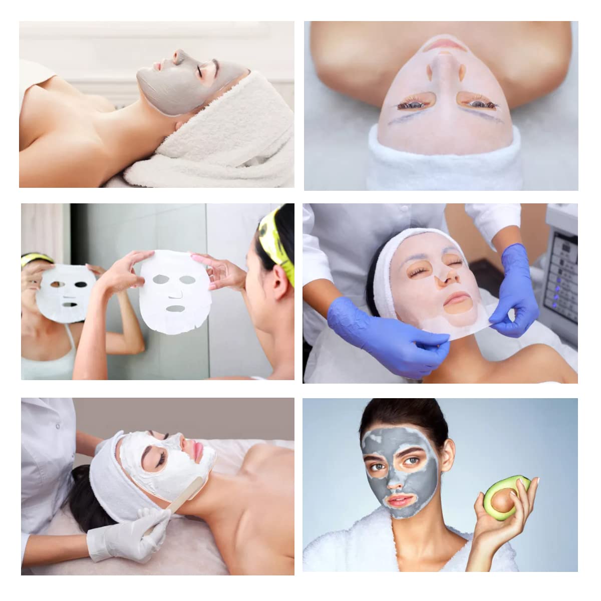 Le masque Cayanmydery se réhydrate facilement dans l'eau pour déployer.