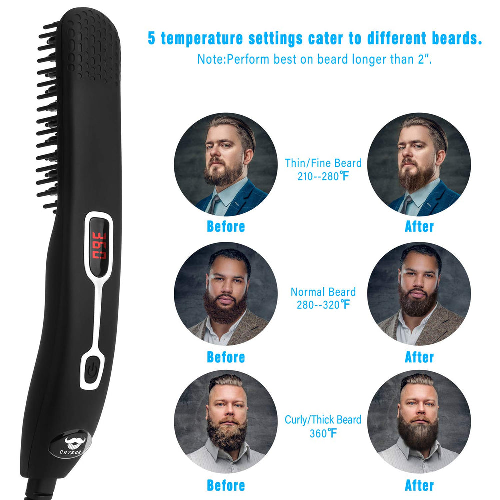 Cayzor affichage LCD-barbe registre précis de la température.