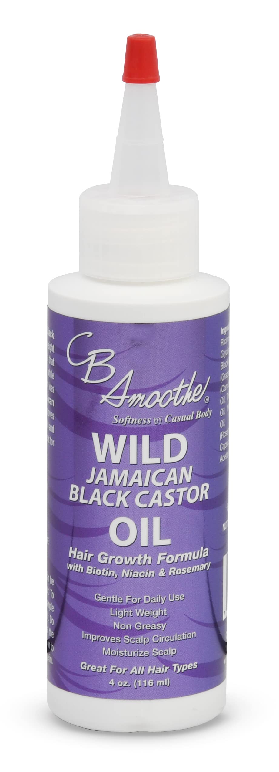 CB Smoothe Ricin Noir Jamaïcain – bouteille 4oz prête à l’emploi
