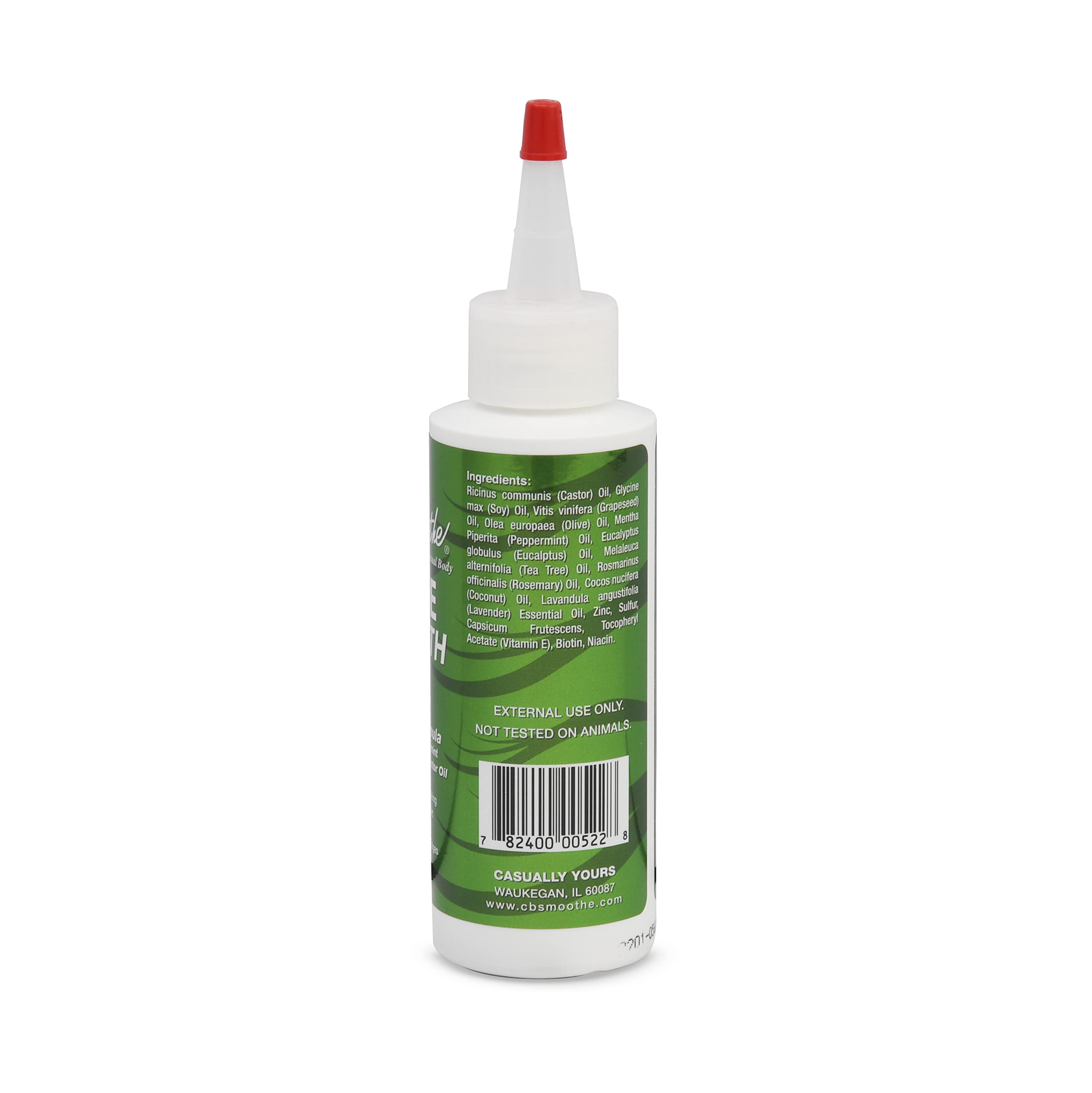 CB Smoothe huile anti-démangeaisons – soulage le cuir chevelu.