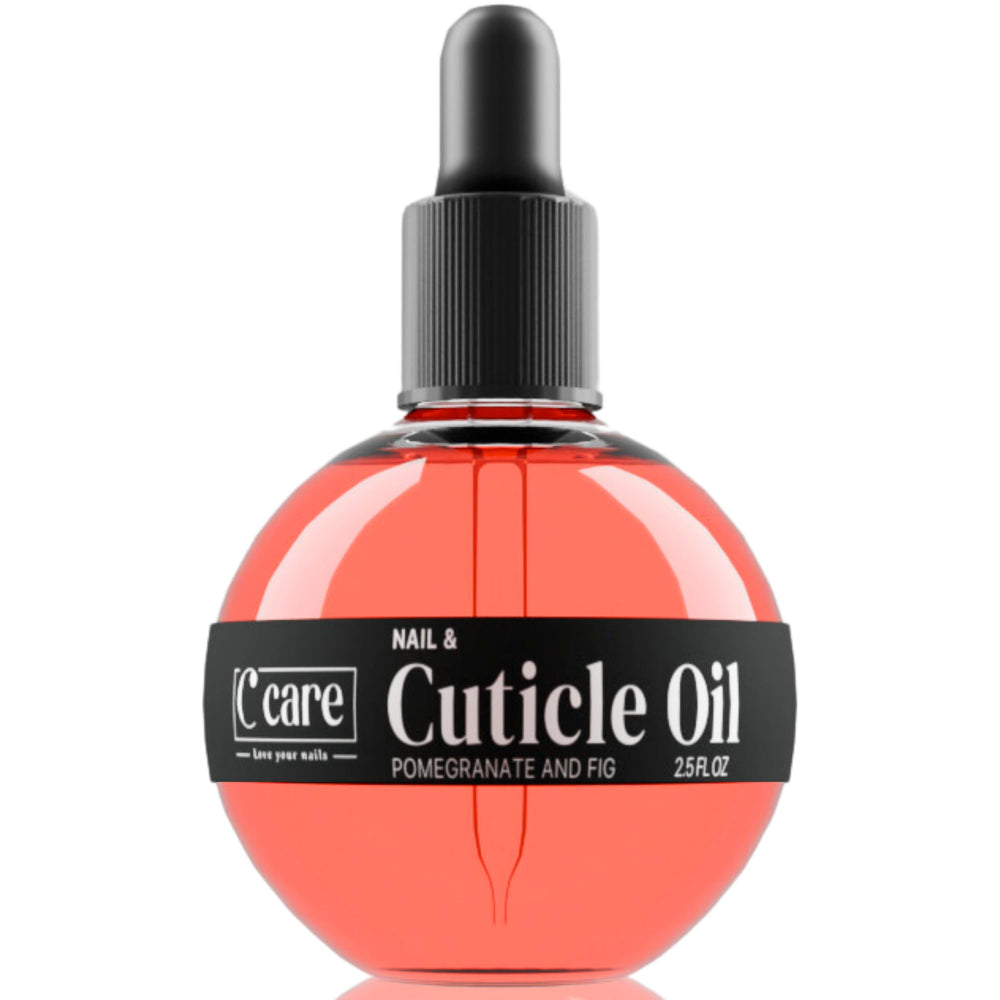 Huile cuticule C CARE grenade et figue, hydratation nourrissante pour cuticules et ongles