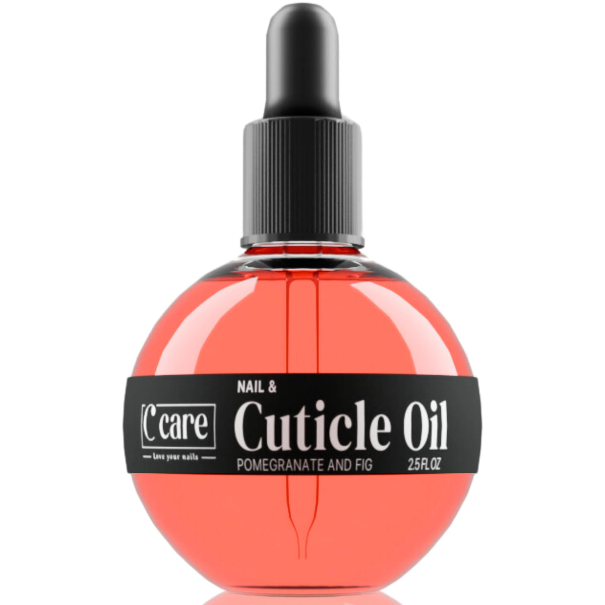 Huile cuticule C CARE grenade et figue, hydratation nourrissante pour cuticules et ongles