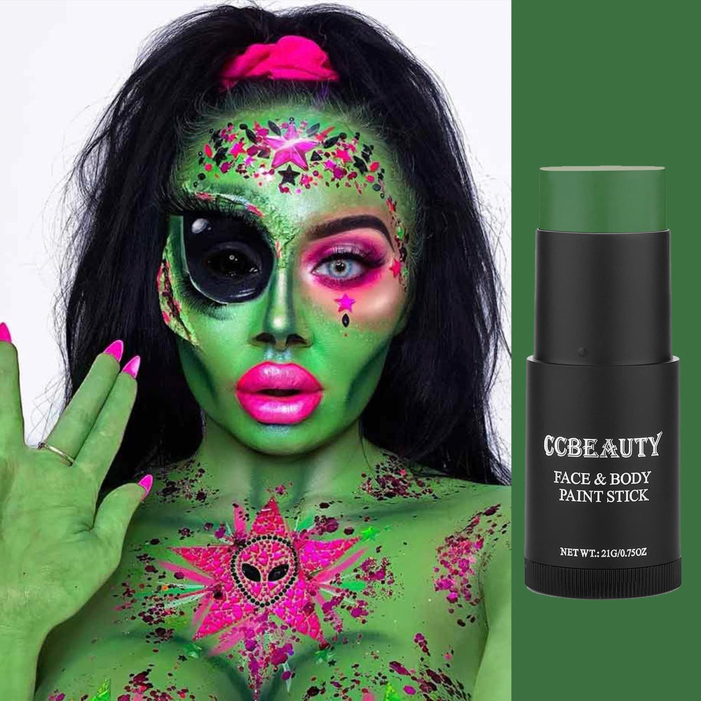 CCbeauty bâton-teint vert hydratant avec vitamine E.