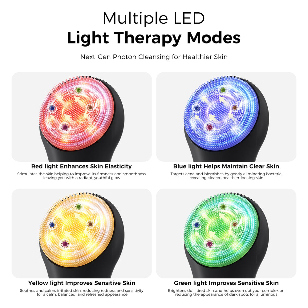 Ccigedy brosse-visage en silicone liquide ultra-doux pour exfolier sans abrasion.