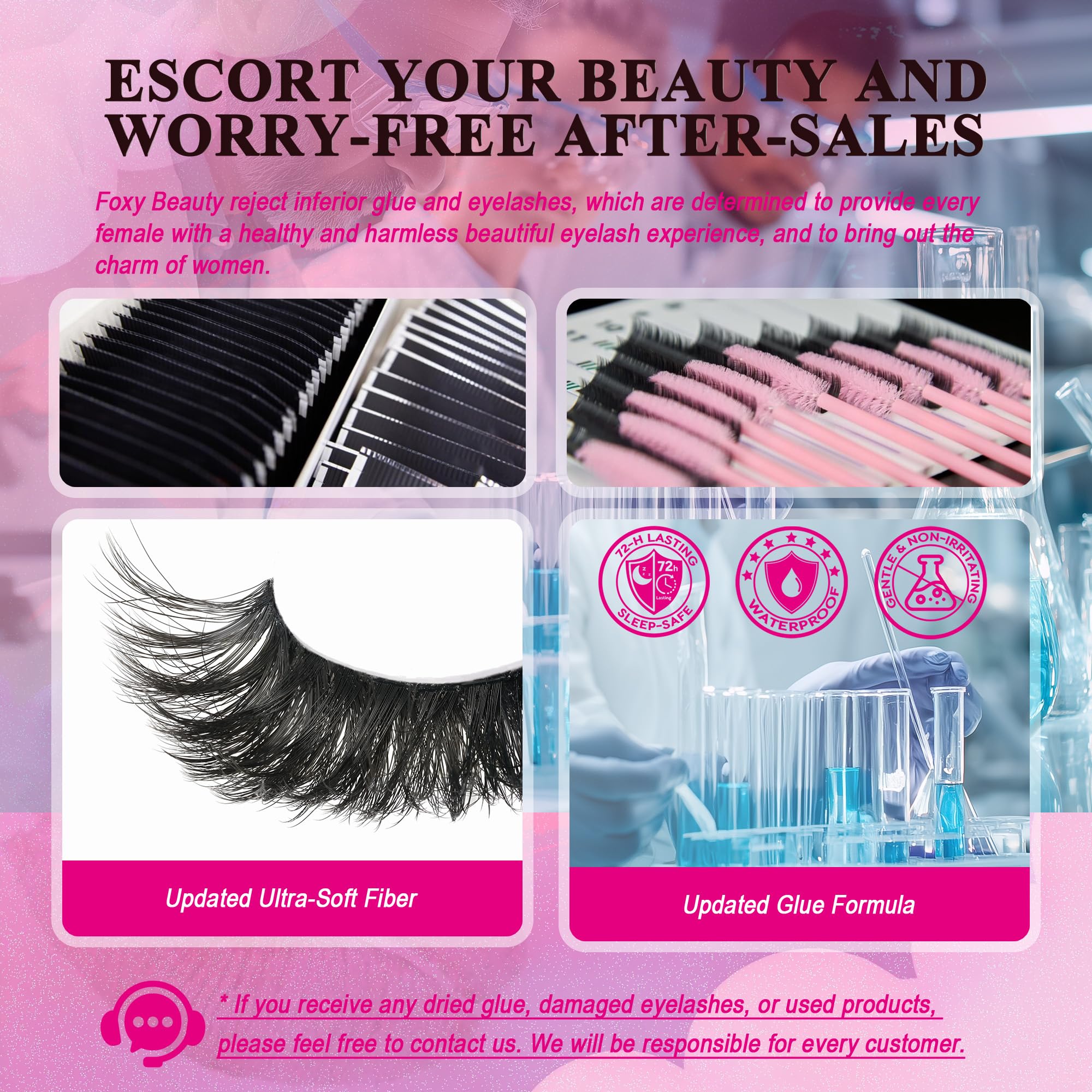 CCODDY Bombshell X – pince esthétique et outils professionnels inclus.