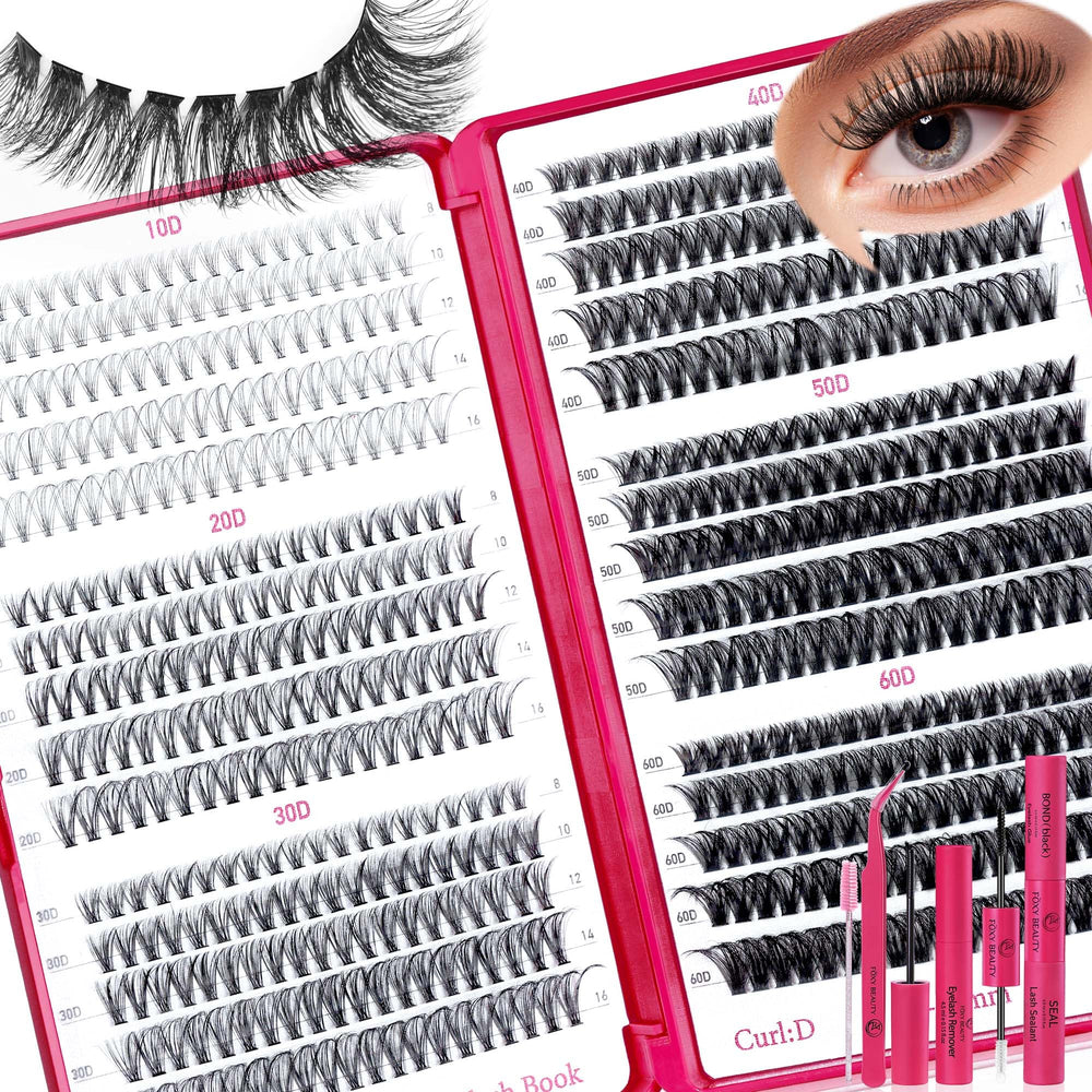 CCODDY ensemble cils 600 pièces, prêt pour des styles variés à domicile
