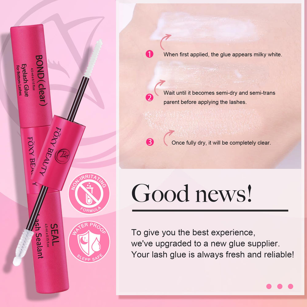 CCODDY Nova Lash Clusters Kit: bandes réutilisables pour plusieurs applications.
