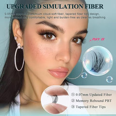 Bande invisible 0,05 mm CCODDY Vasa Muse Clusters: confort et intensité sans irritation.
