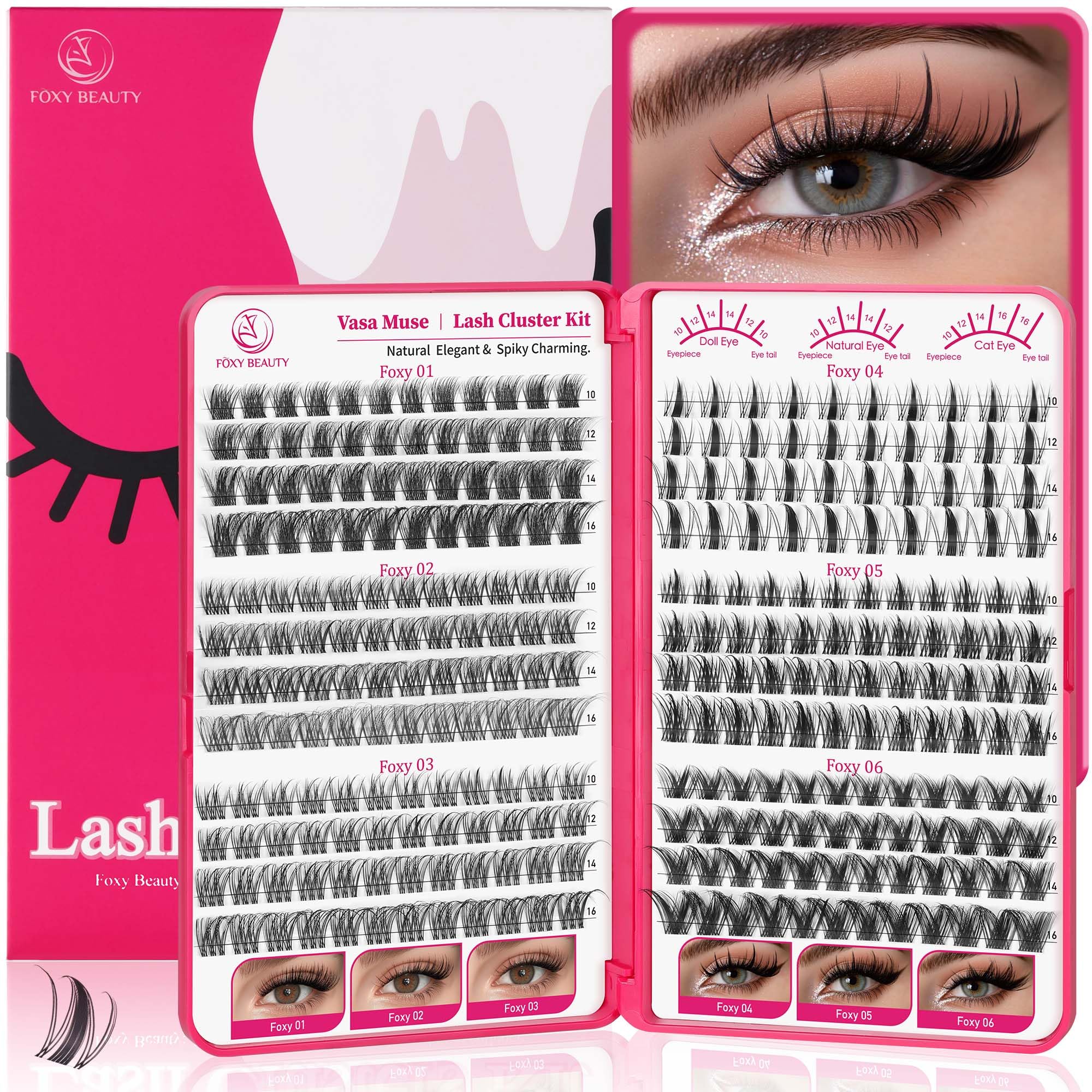 CCODDY Vasa Muse Clusters – ensemble kit pour un regard naturel et amplifié.
