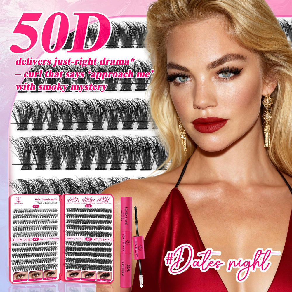 CCODDY Waltz Lash Clusters – bande ultra-fine 0,07 mm pour plus de confort.