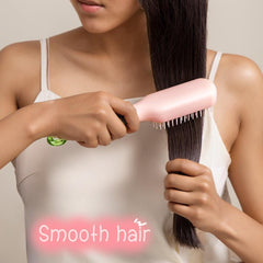 ccolorful rrope, brosse anti-statique, massage doux réduit les frisottis