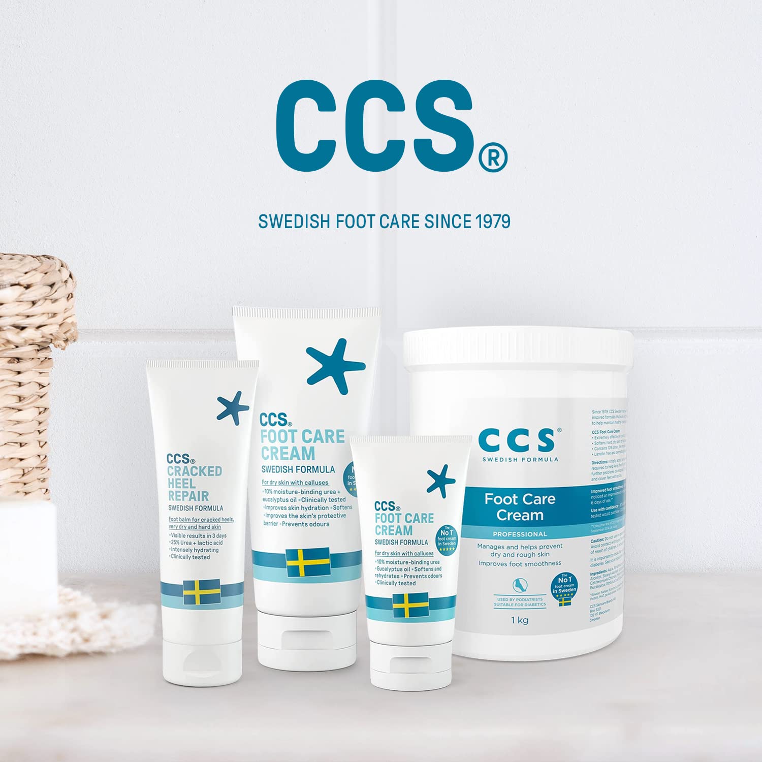 Format pratique CCS Pieds 60 ml usage quotidien jour et nuit