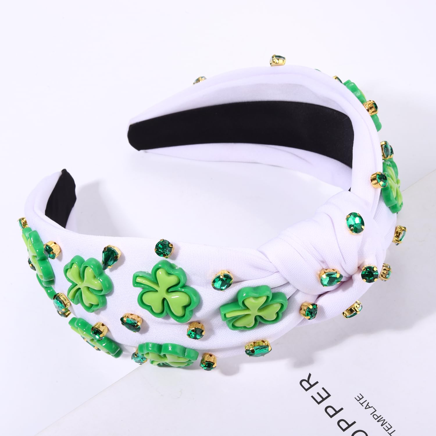 Accessoire cheveux CEALXHENY pour parade Saint-Patrick, vert