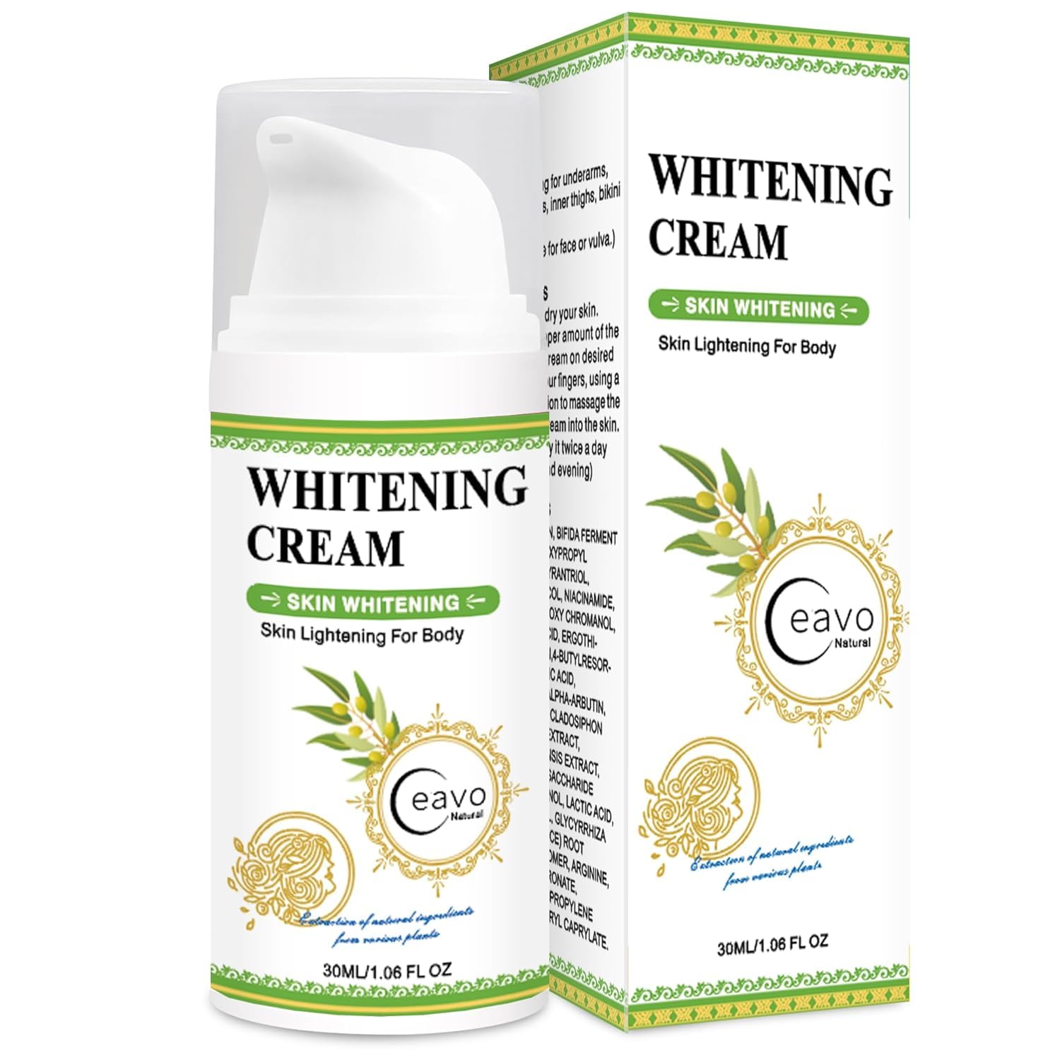 Ceavo crème éclaircissante 30 ml, format pratique