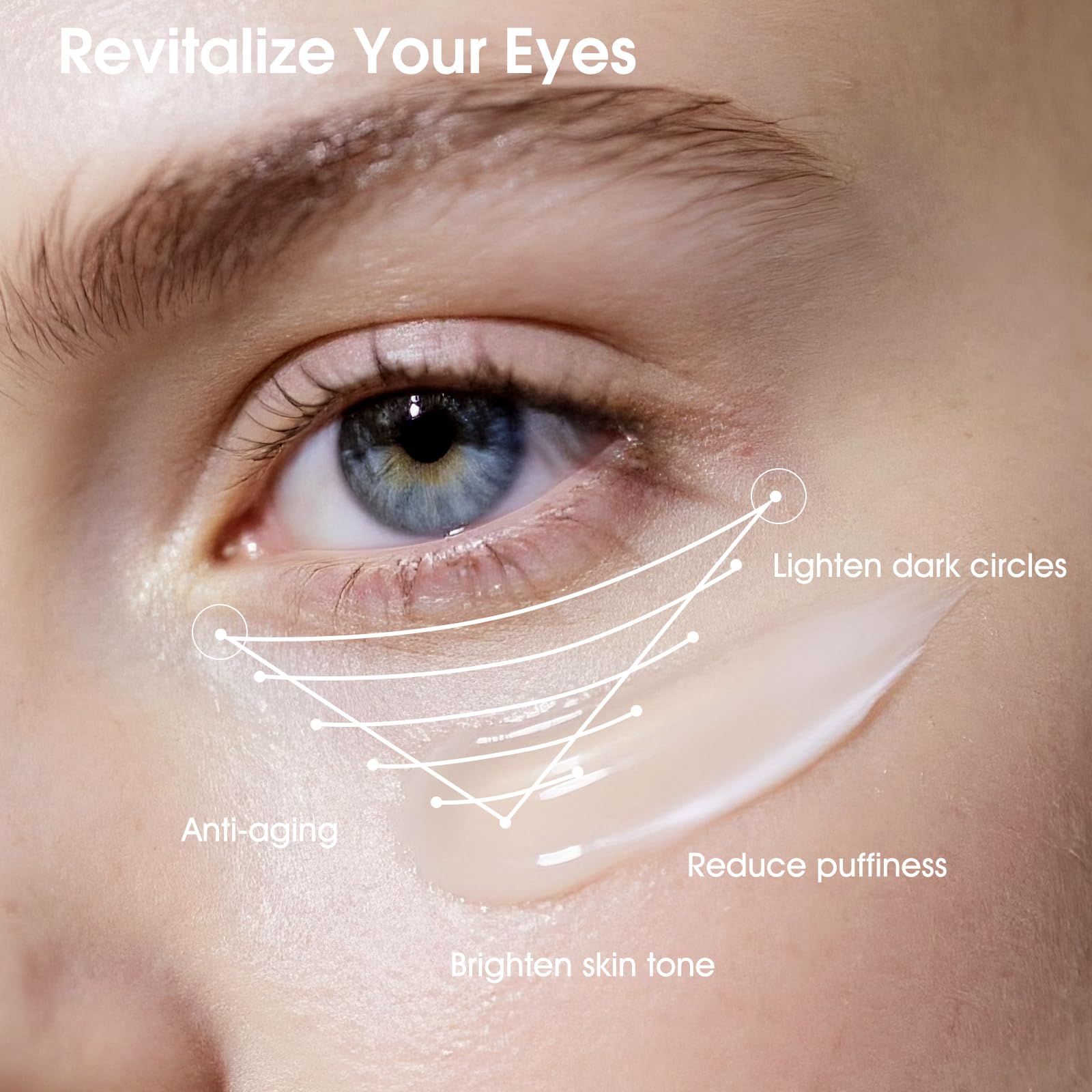 Crème yeux ceedoo niacinamide pour teint uniforme autour des yeux.