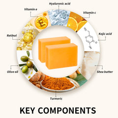 Savon Ceedoo vitamine C et rétinol, éclat potentiel.