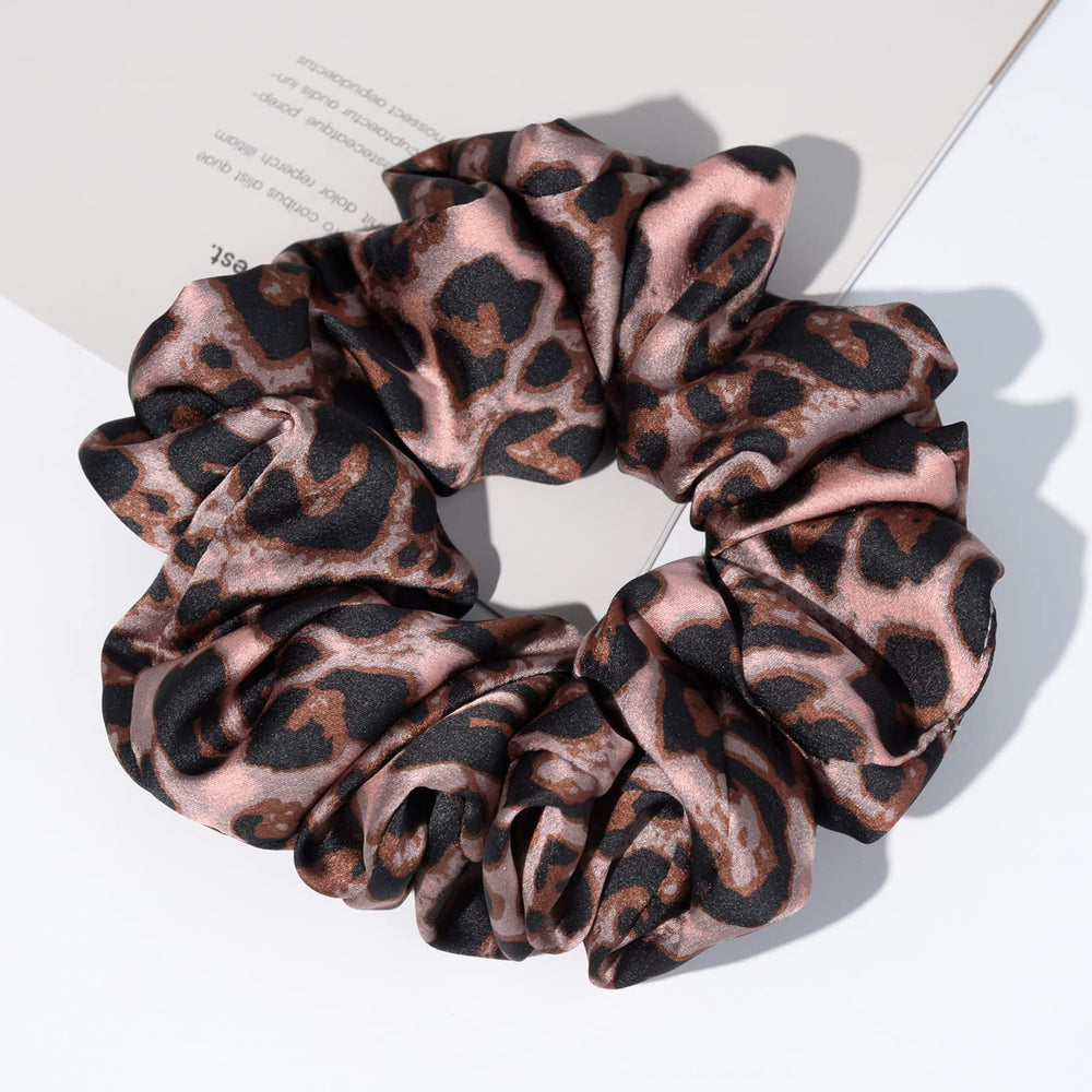 CEELGON scrunchie satin couleur polyvalente, usage coiffure et poignet coloré