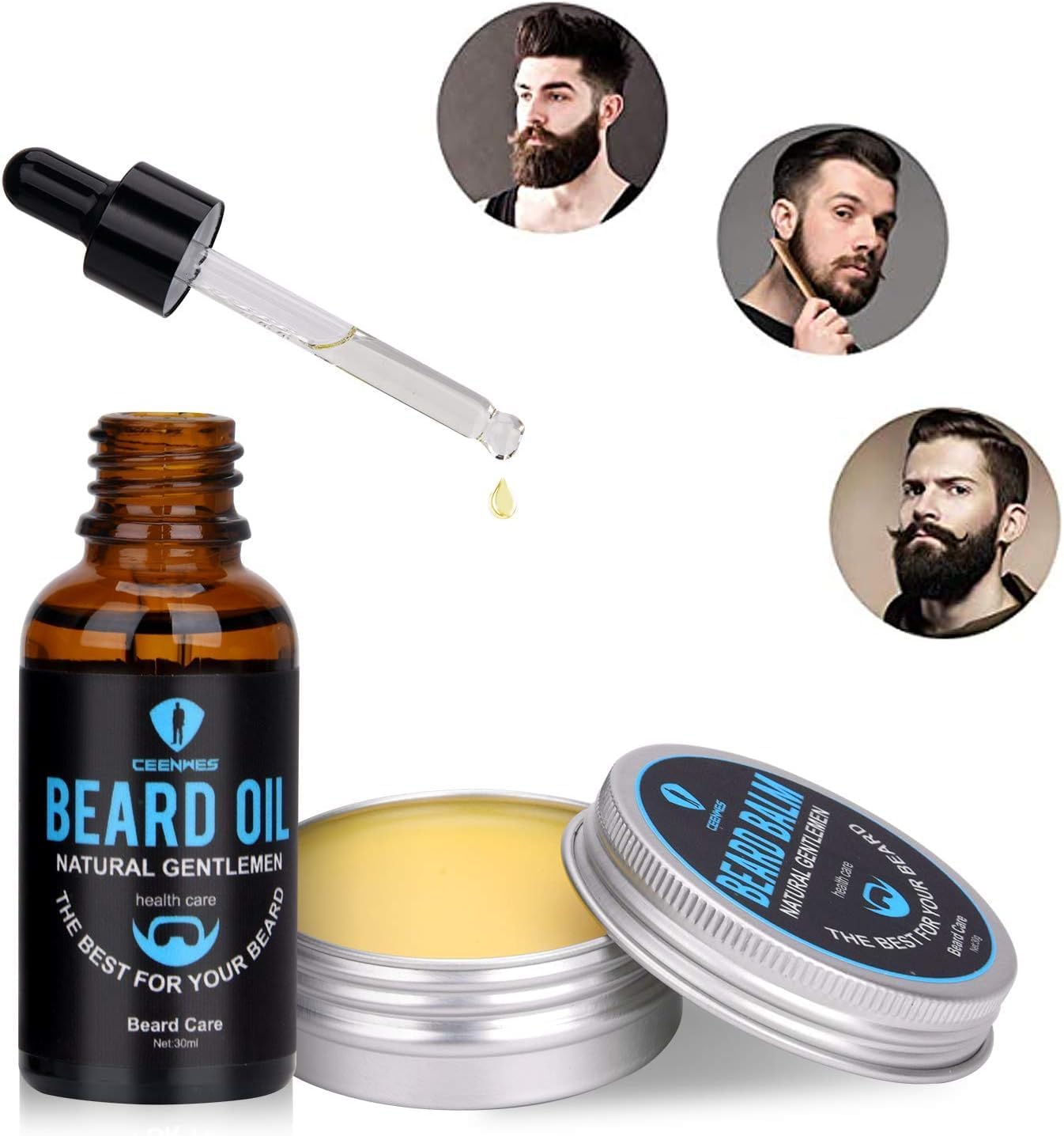 Sérum croissance barbe Ceenwes pour nourrir les poils