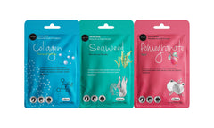 Celavi – affichage des 3 paquets pour 36 masques et une routine pratique.