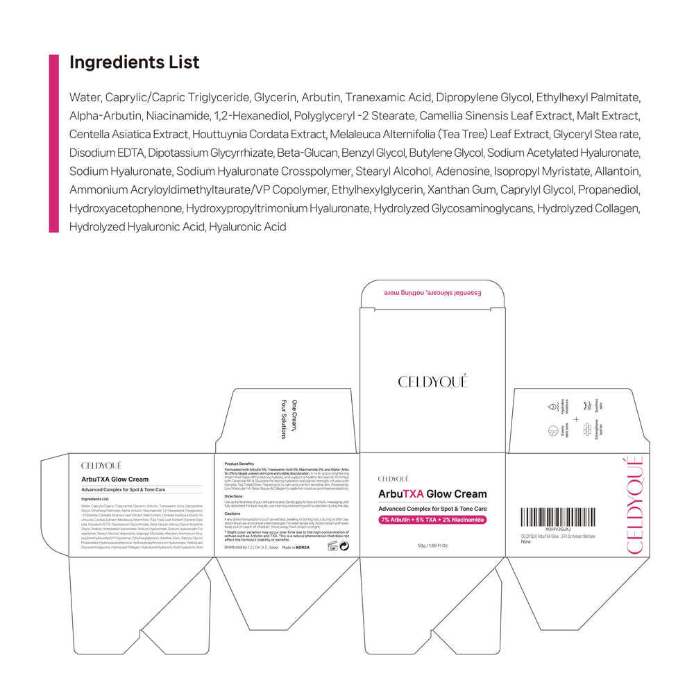 CELDYQUE Daily Tone Care Cream swatch for a lightweight, layerable routine