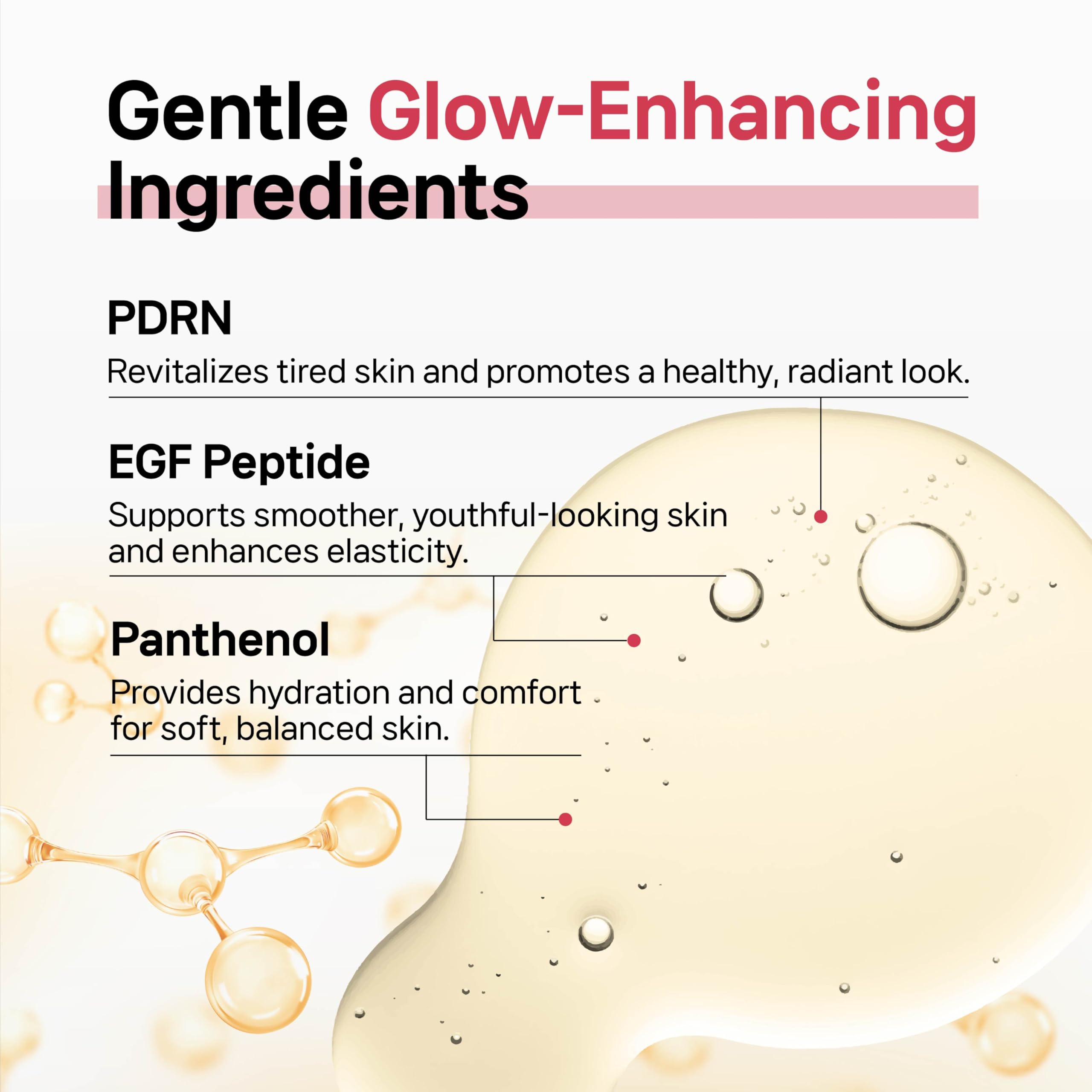 CELDYQUE EGF peptide complex closeup highlights balanced growth factors for resilience