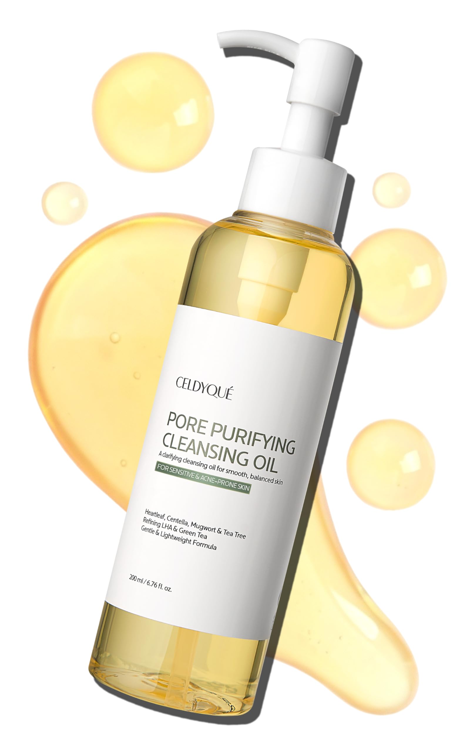 CELDYQUE huile purifiante en bouteille – purifie les pores en douceur.