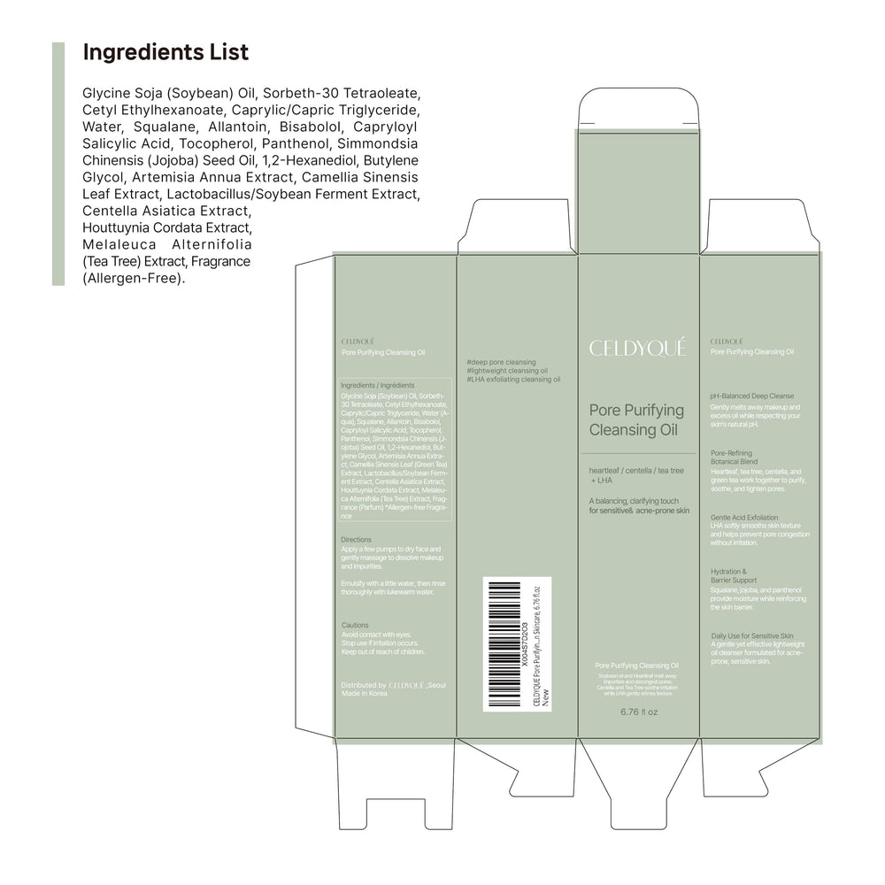 CELDYQUE nettoyage double – intégration facile dans la routine peau sensible.