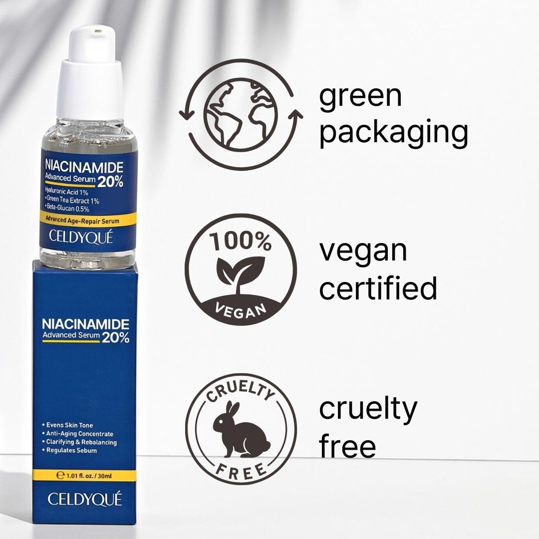 Sérum CELDYQUE hydrate et stimule le collagène pour une peau repulpée.