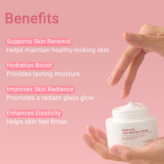 Ingrédients clés Niacinamide et Acide hyaluronique pour hydrater.
