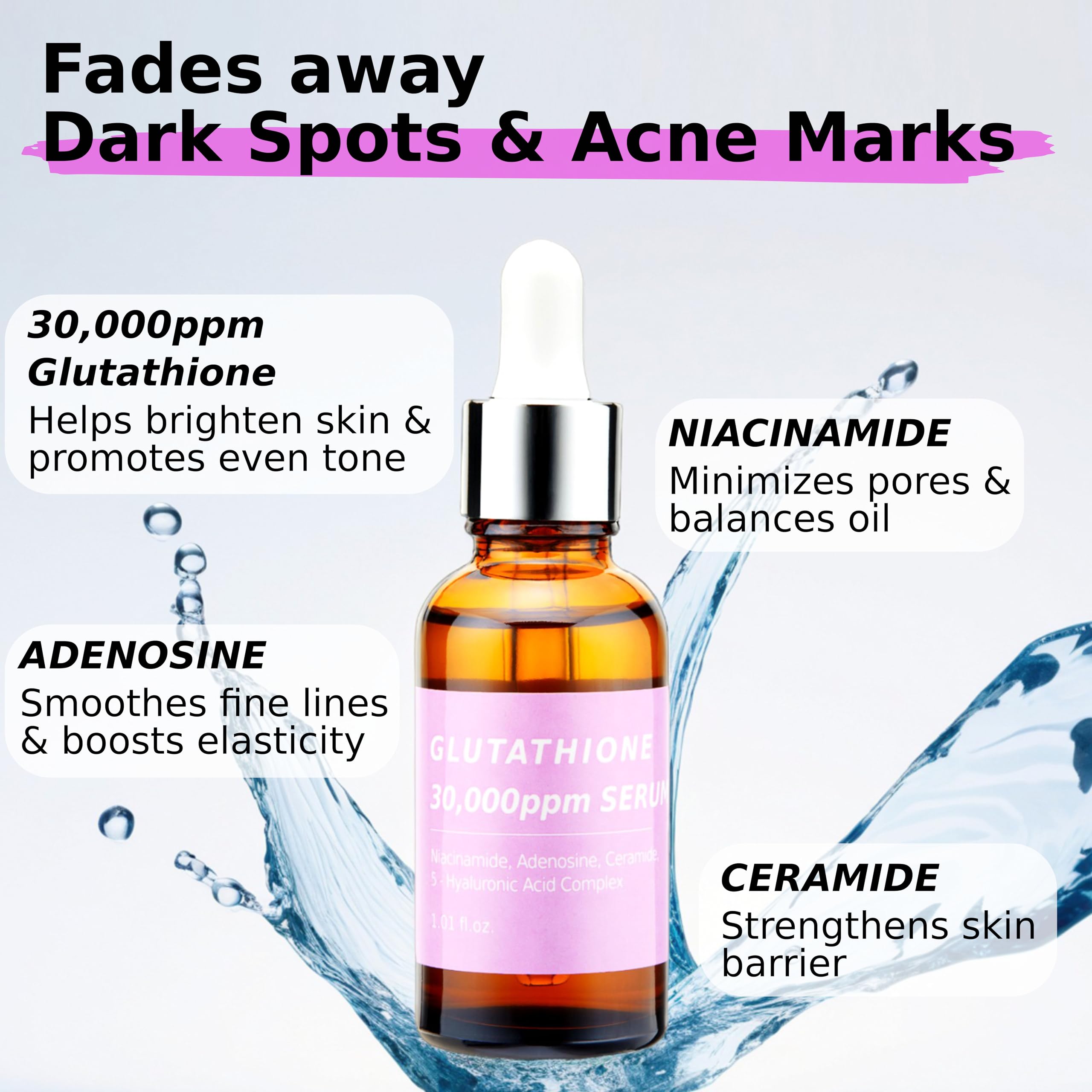 Peau lumineuse et hydratée après utilisation du serum CELDYQUE