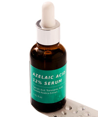 Sérum CELDYQUE à l’acide azélaïque 12% pour le visage, teint plus uniforme.