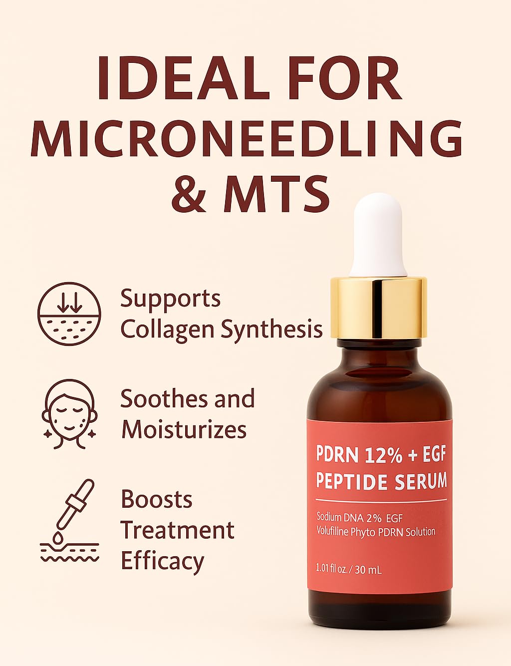 Liposomes à base de lécithine favorisent une meilleure pénétration.
