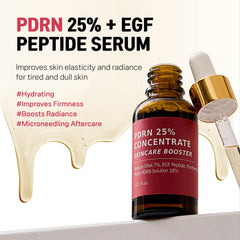 CELDYQUE serum texture closeup shows lightweight, fast absorbing formula for smooth skin