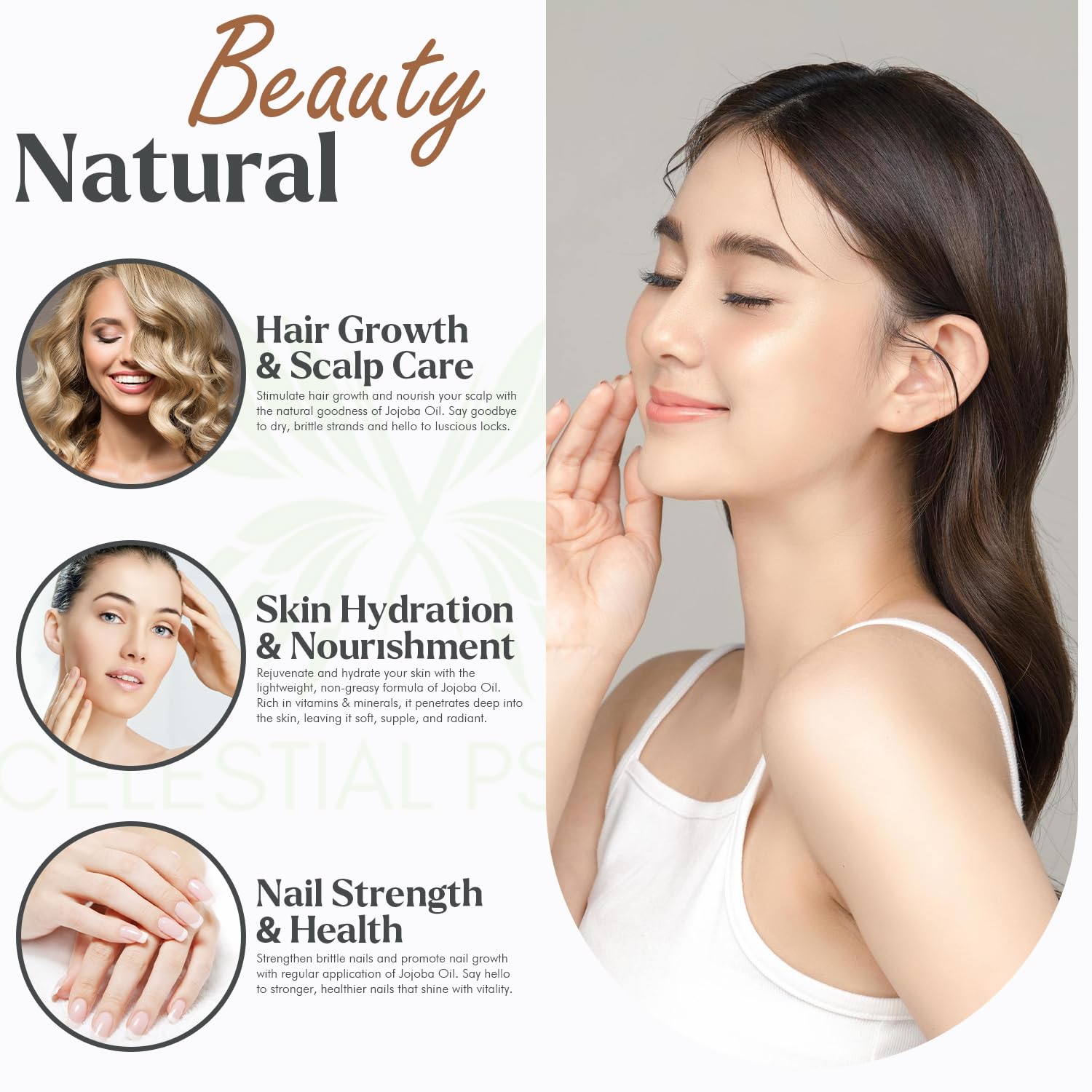 Effet anti-âge possible: peau plus lisse et visiblement tonifiée