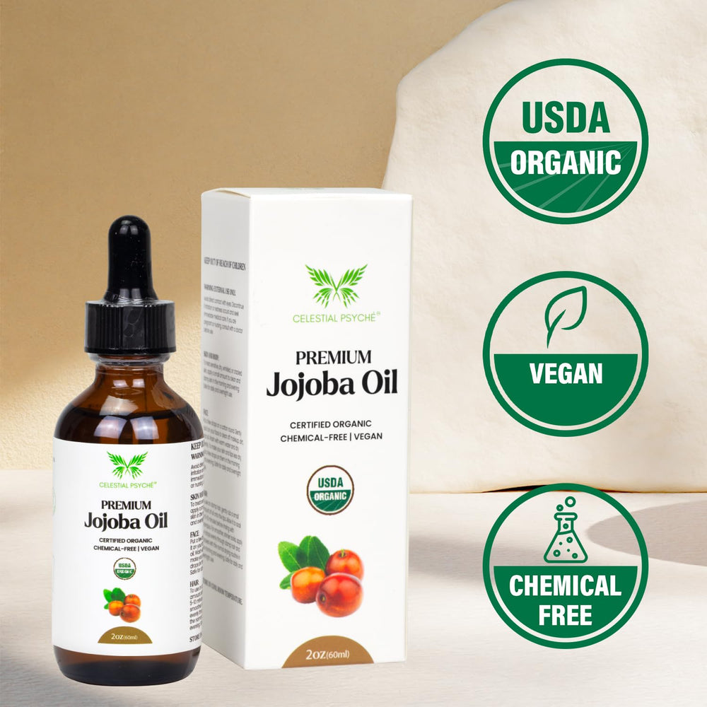 Ongles renforcés avec Celestial Psyché Jojoba et croissance naturelle