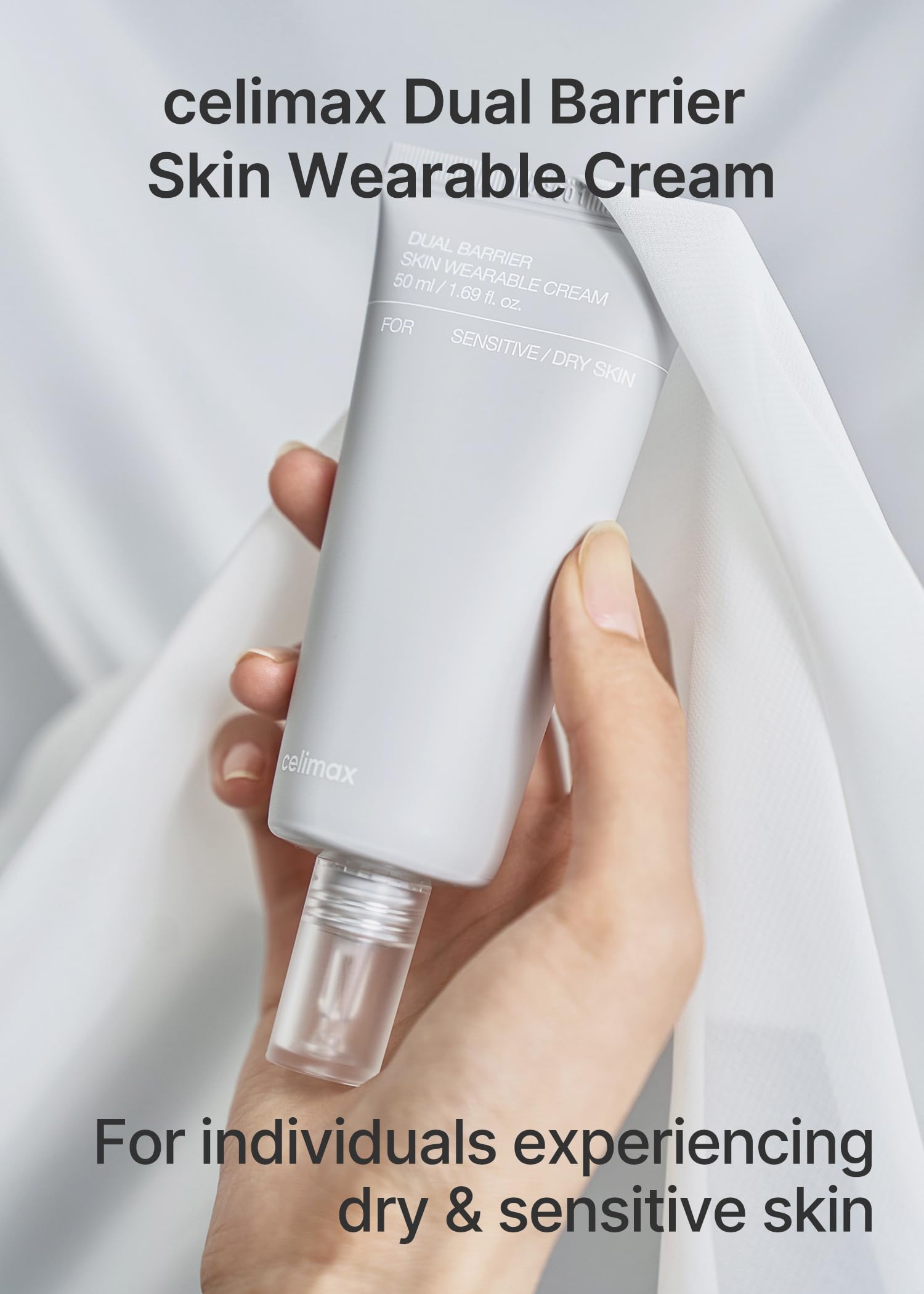 Celimax Dual Barrier : crème visage ceramides et hyaluronique, hydratation et renforcement.