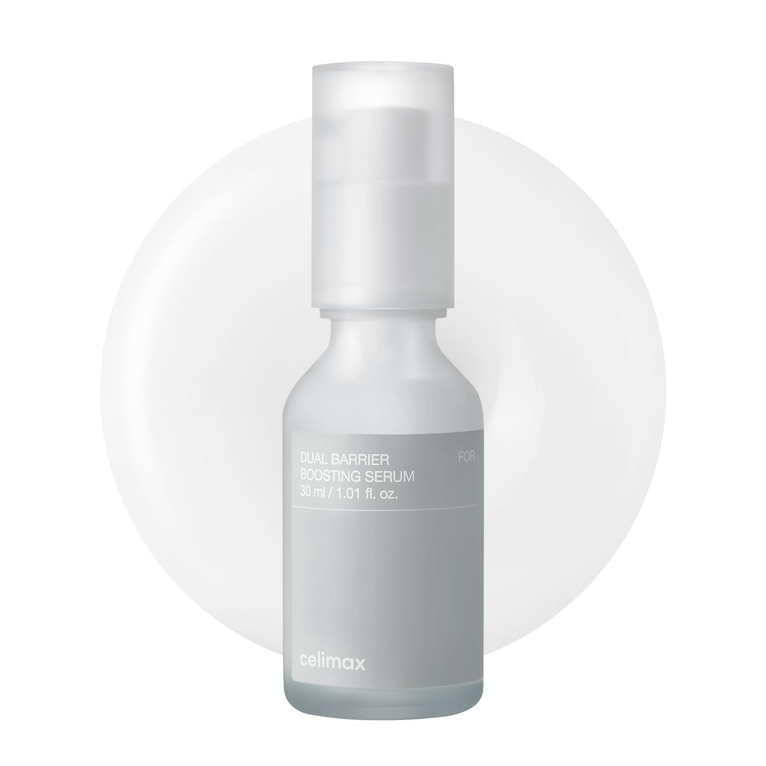 Sérum Celimax en flacon, protège la barrière cutanée et hydrate durablement.