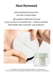 Texture lisse du Tampon Tonifiant Celimax pour une exfoliation douce