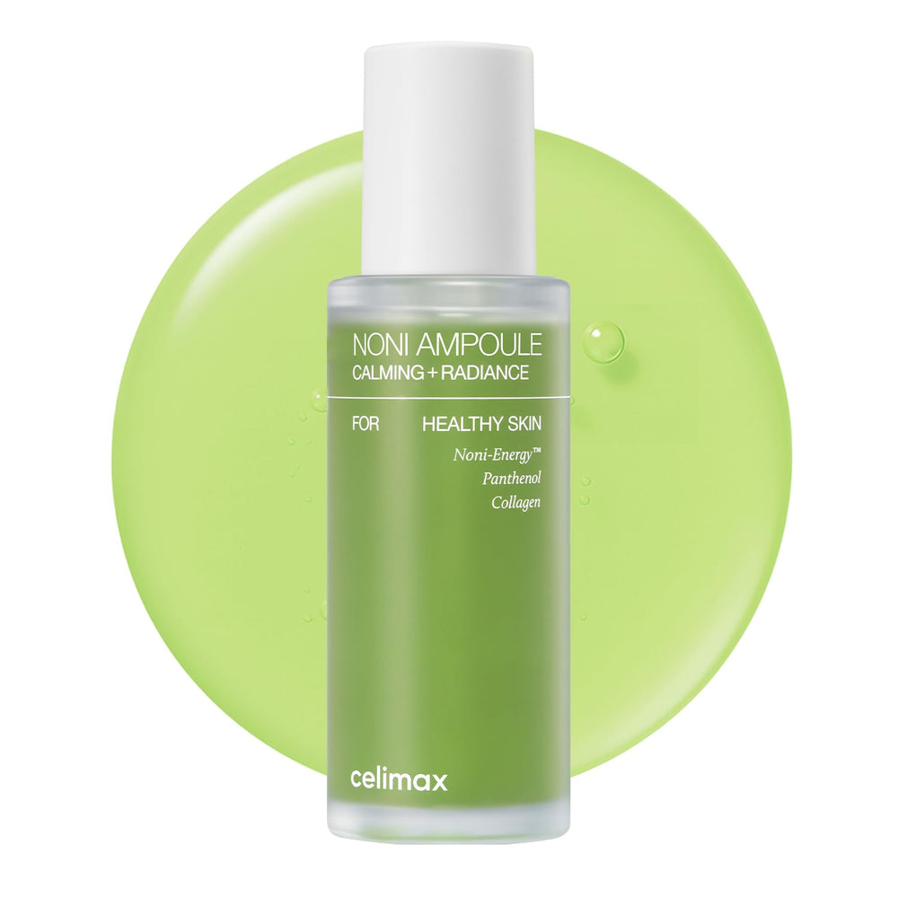 Celimax Noni Energy Ampoule — flacon visible pour hydratation quotidienne efficace.