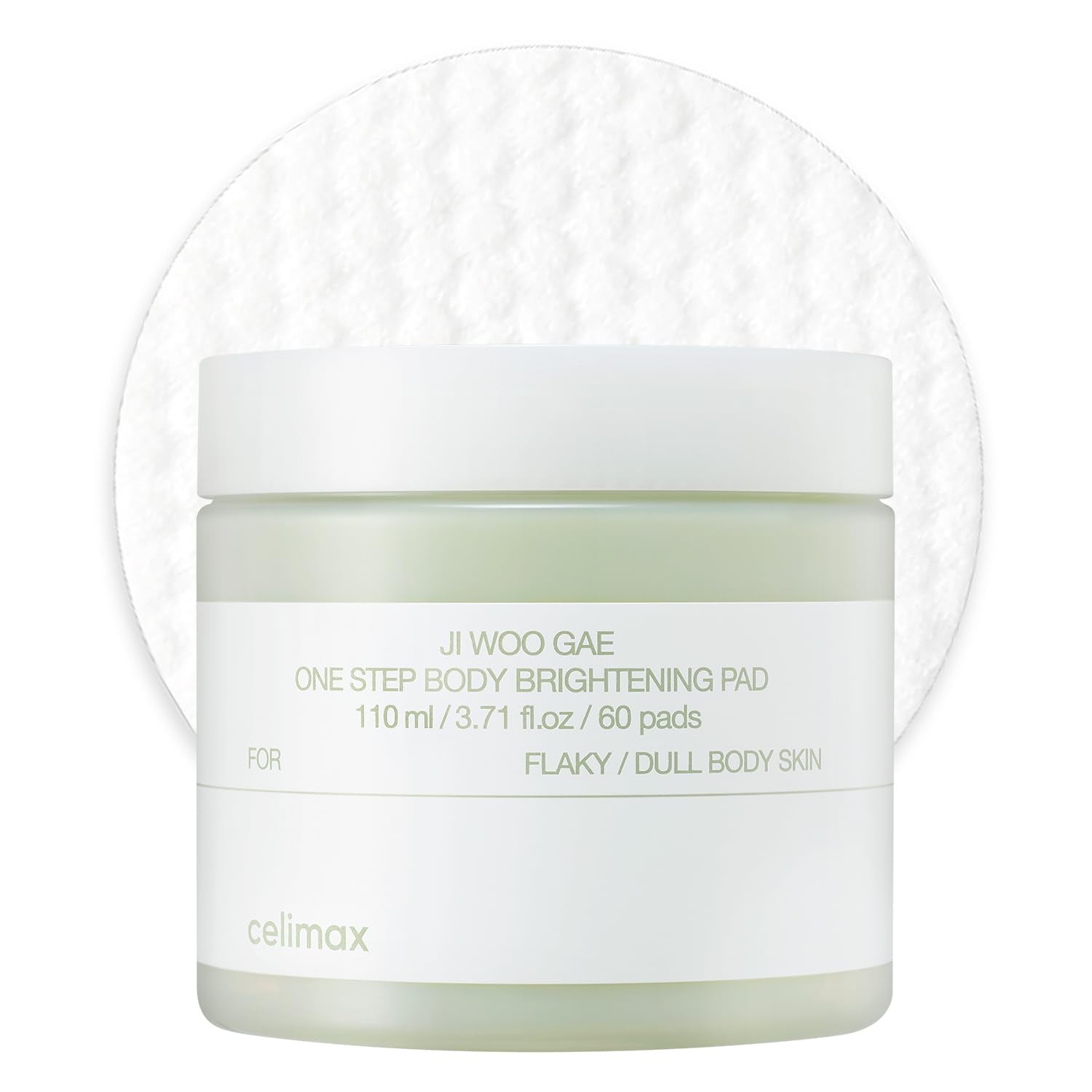 Celimax Tampons Exfoliants en Une Étape dans sa boîte, pratique pour démarrer la routine.