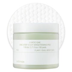 Celimax Tampons Exfoliants en Une Étape dans sa boîte, pratique pour démarrer la routine.
