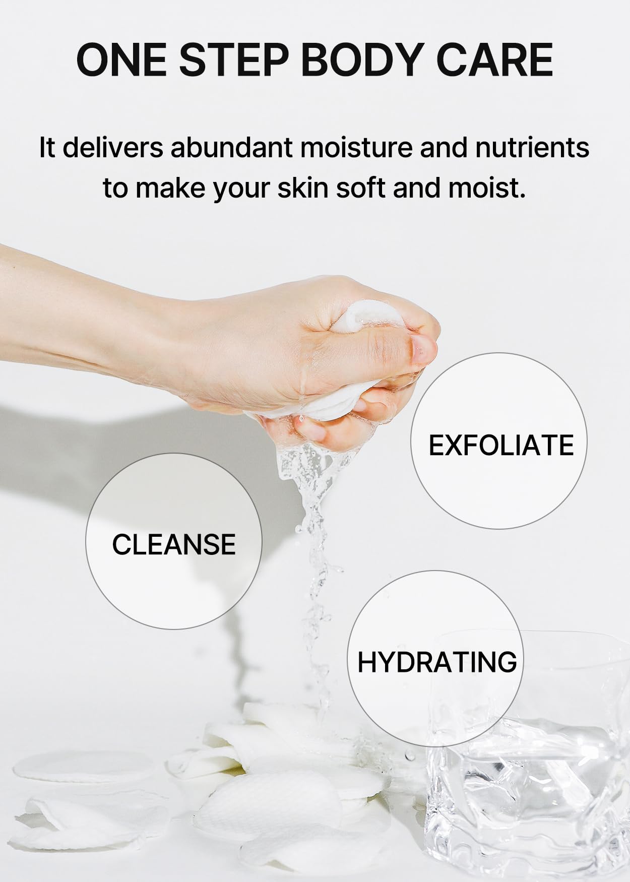 Thé vert et truffe: soin antioxydant lors de l'exfoliation.